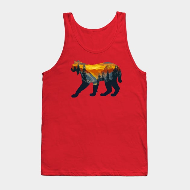 bobcat yosemite national park Tank Top by Wintrly